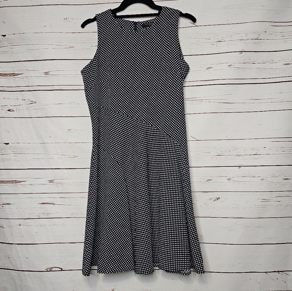 Banana Republic Factory Polka Dot Sleeveless Dress